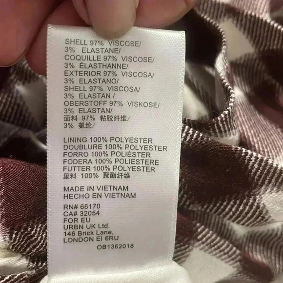 Urban outfitters checkered scrunch mini dress - Picture 13 of 14